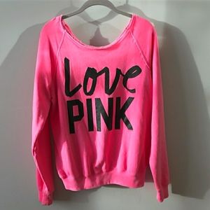 🍓Victoria's Secret Love PINK Sweatshirt